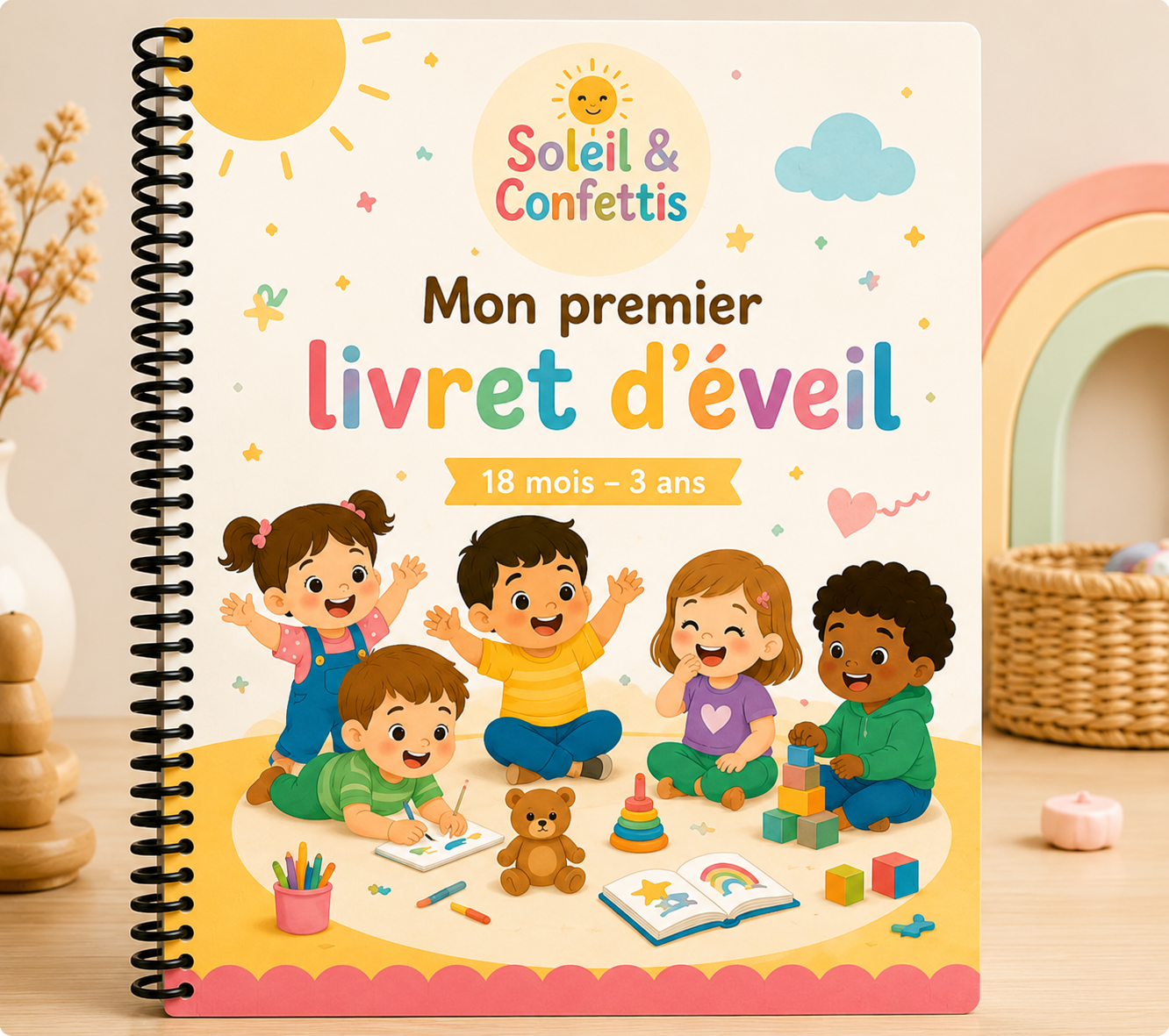 Mon premier livret d'éveil – 18 mois à 3 ans