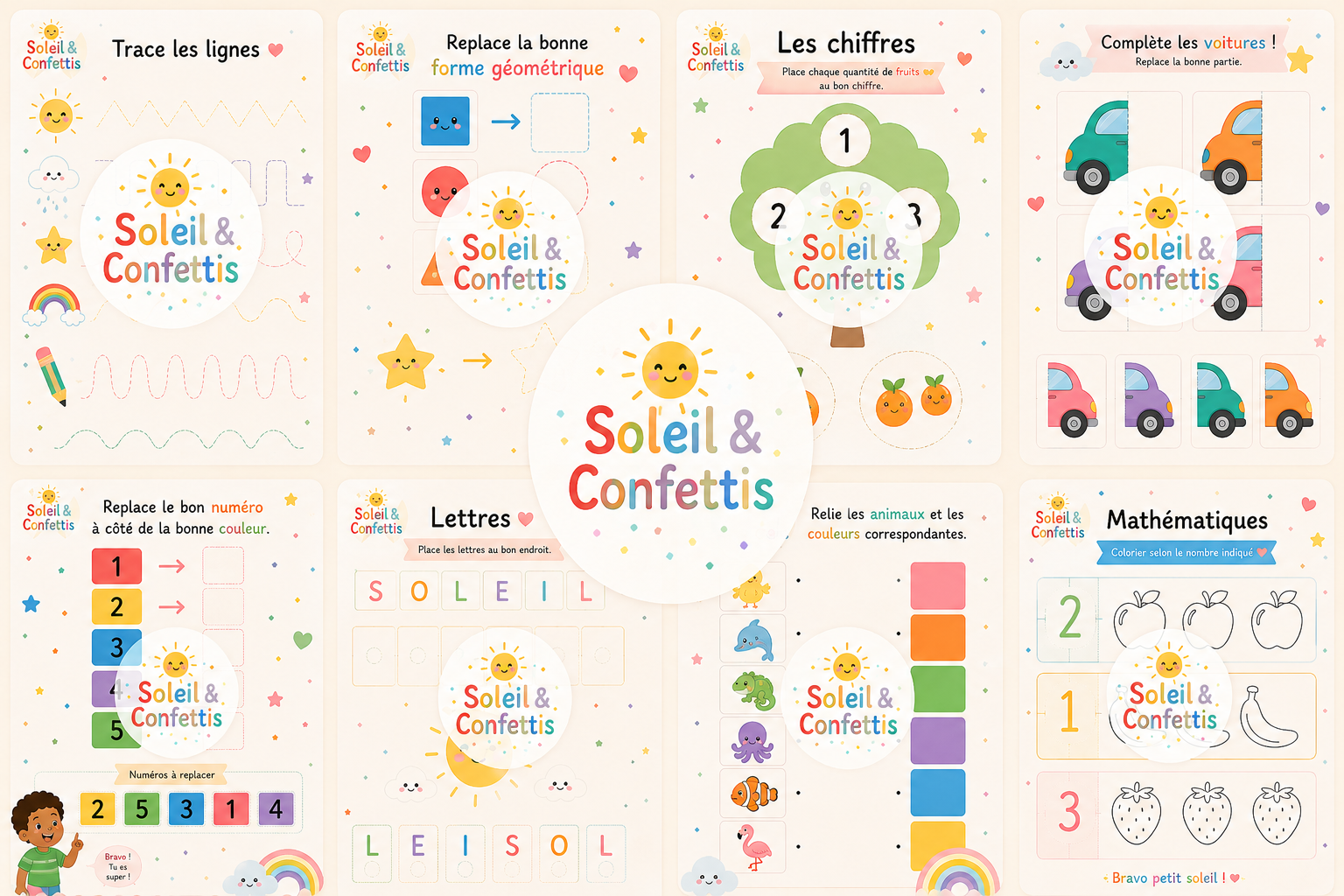 Mon premier livret d'éveil – 18 mois à 3 ans